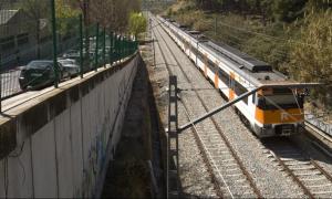Futura estacion de tren RENFE Terrassa Oest en La Maurina Can Boada CA n'Aurell