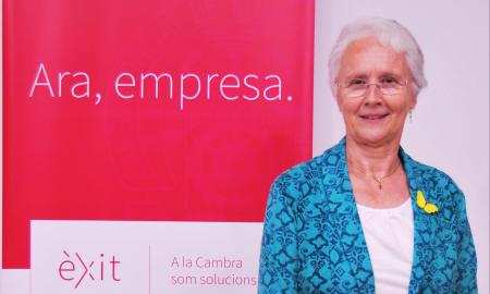 Maria Rius, delegada de la Cambra de Comerç de Terrassa a Castellbisbal, Rubí i Sant Cugat del Vallès