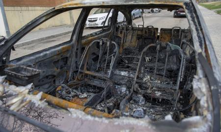 Incendi de cotxe al carrer de Tramuntana a Can Tusell Alberto Tallón (3)