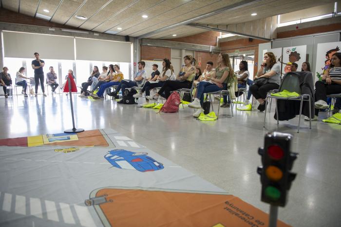 Jornades sobre seguretat vial educació viària al centre cívic President Macià Alberto Tallón (3)