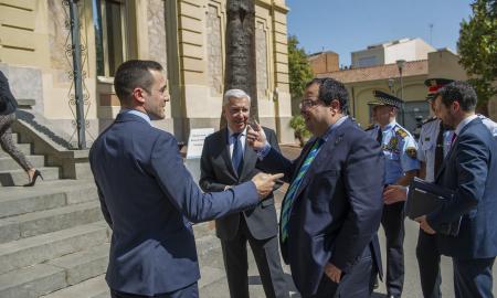 Visita del Conseller d'Interior Joan Ignasi Elena a CECOT Alberto Tallón (2)