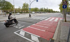 Nova senyalització Avinguda de Béjar amb carrer Consell de cent Nebridi Aróztegui (1)
